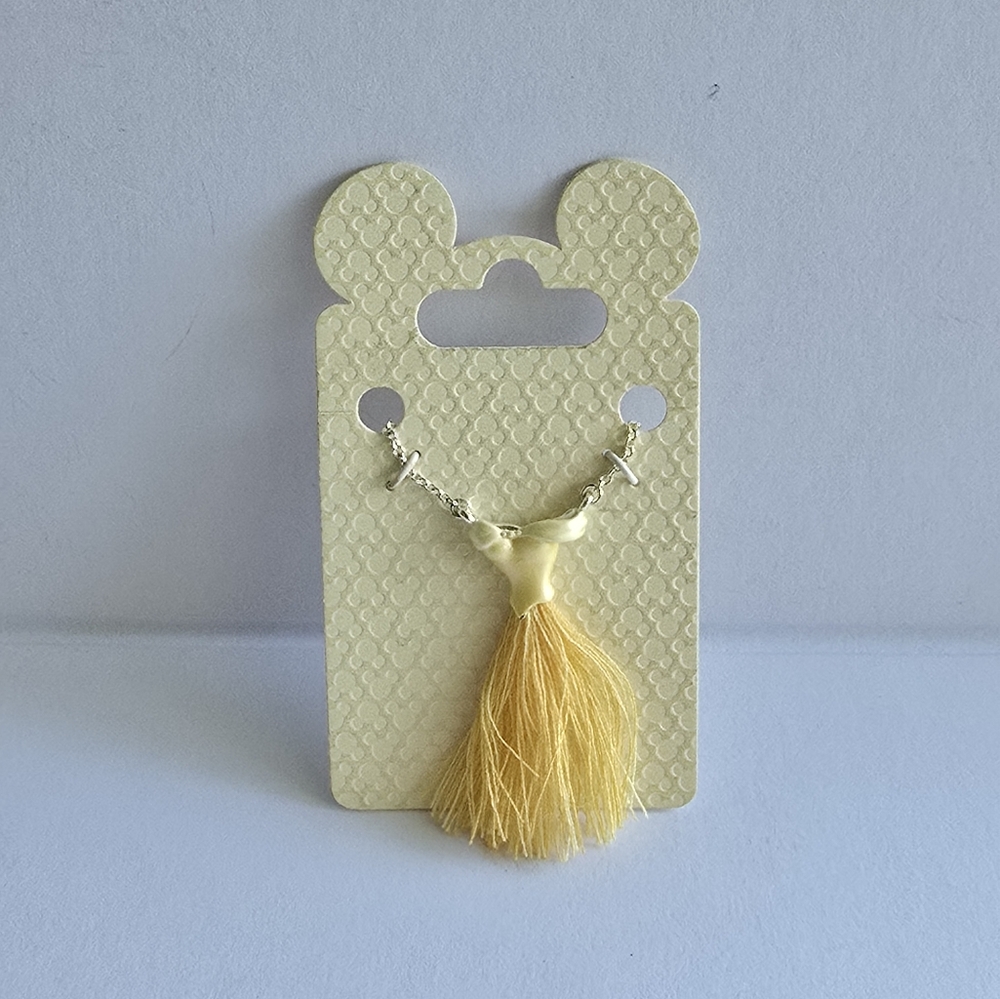 Disney Yellow Tassel Necklace